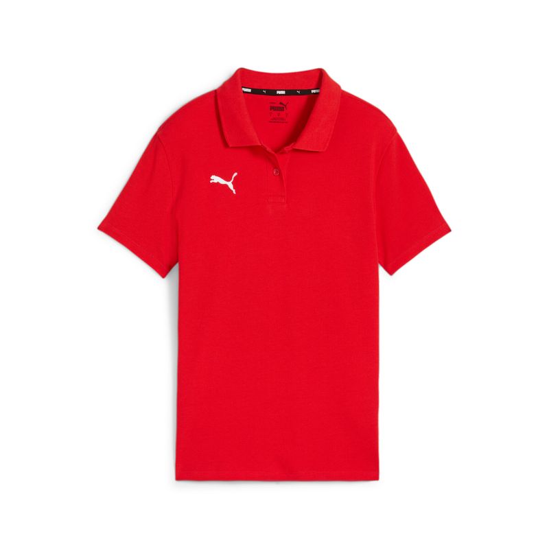 PUMA teamGOAL Casuals Polo Wmn Damen Football - PUMA Red-PUMA White