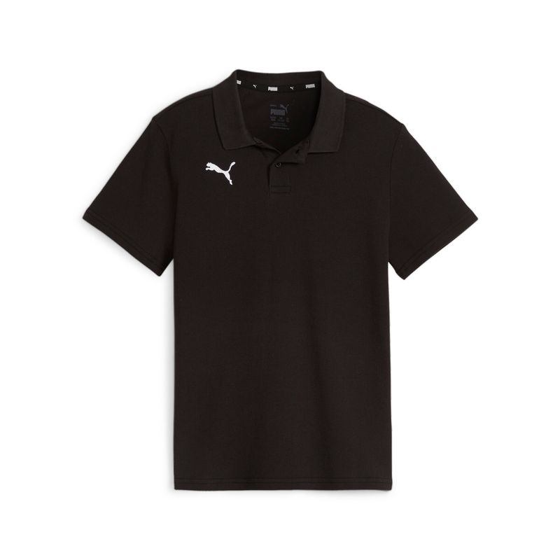 PUMA teamGOAL Casuals Polo Jr Herren Football - PUMA Black-PUMA White, 176