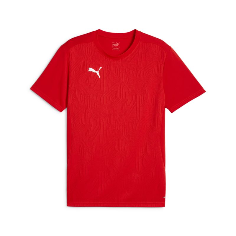 PUMA teamFINAL Training Jersey Herren Football - PUMA Red-PUMA Silver
