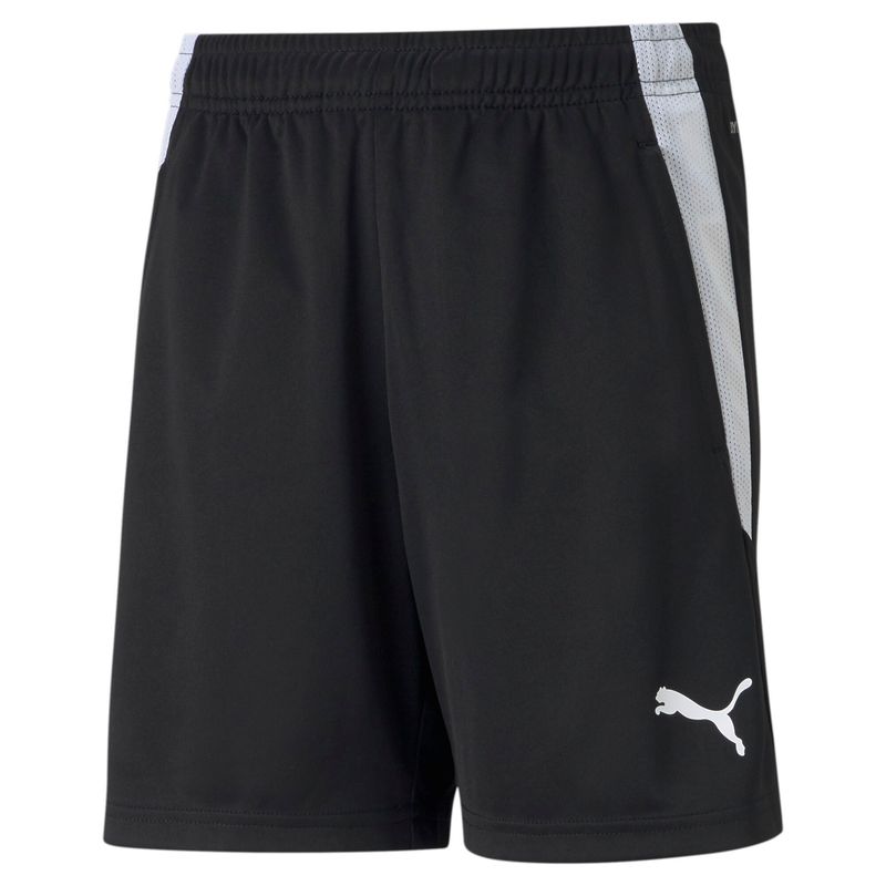 PUMA teamLIGA Training Shorts Jr  Football - PUMA Black-PUMA White