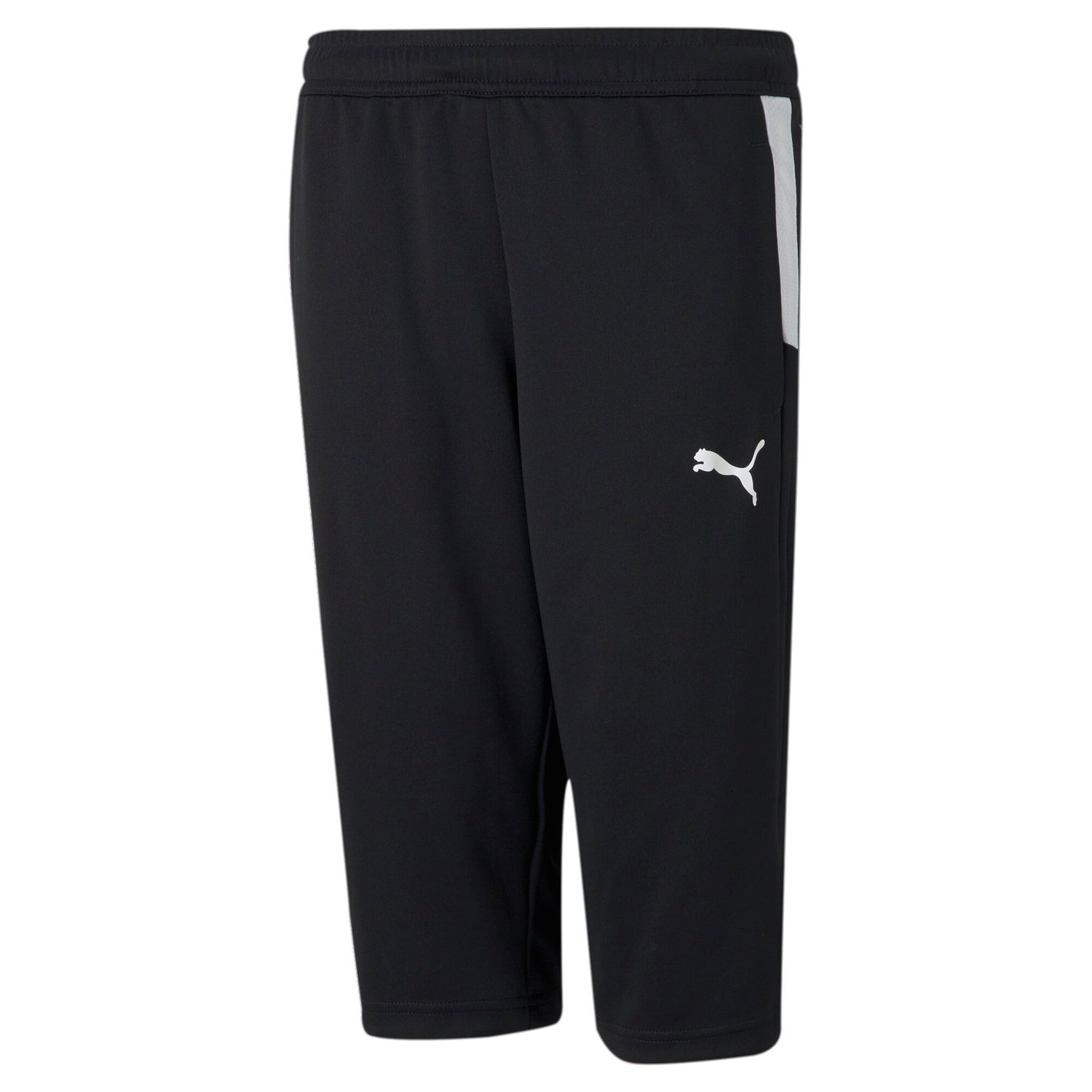 PUMA teamLIGA Training 3/4 Pants Jr  Football - PUMA Black-PUMA White, Farbe: PUMA Black-PUMA White