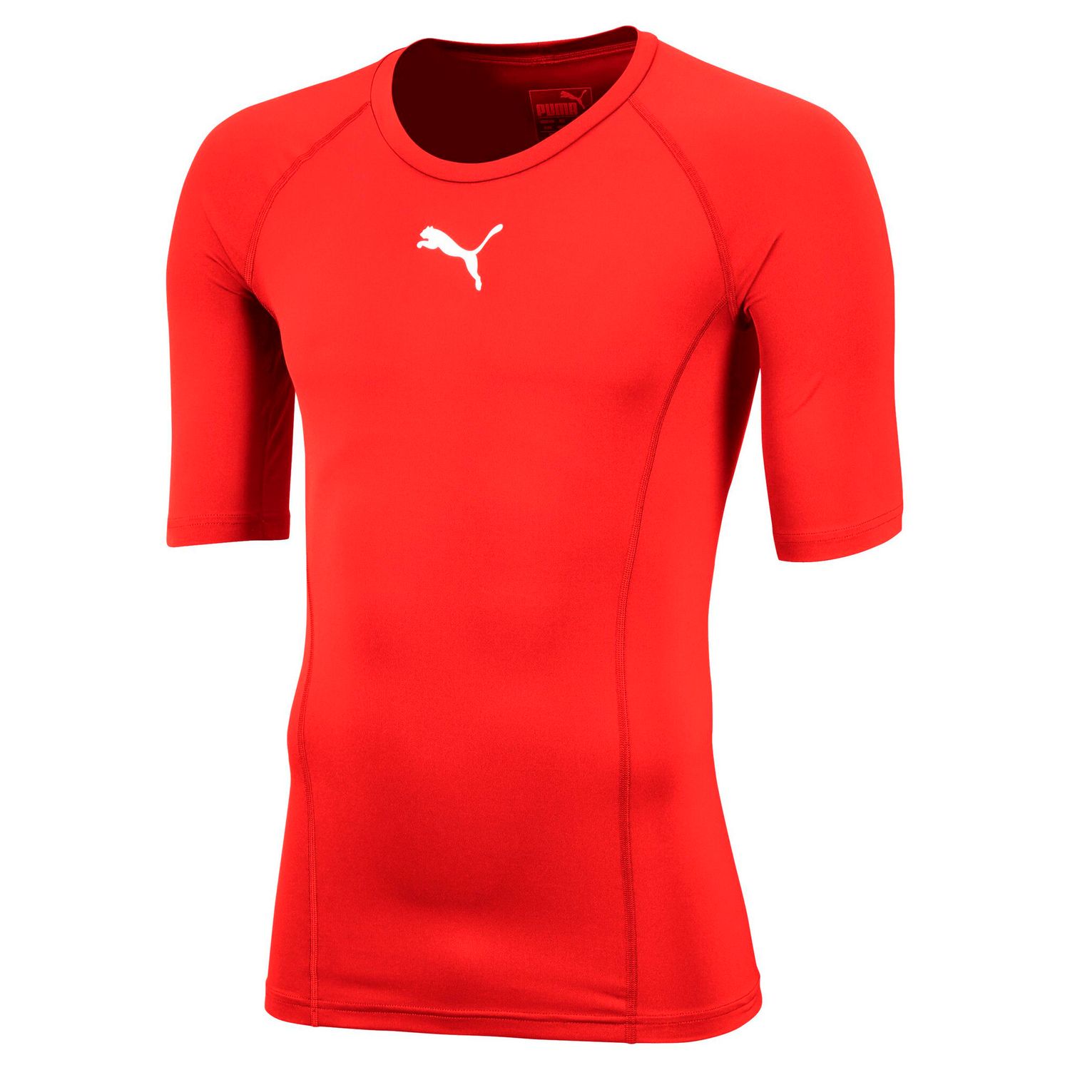 PUMA LIGA Baselayer Tee SS Herren Football - Puma Red, Farbe: Puma Red