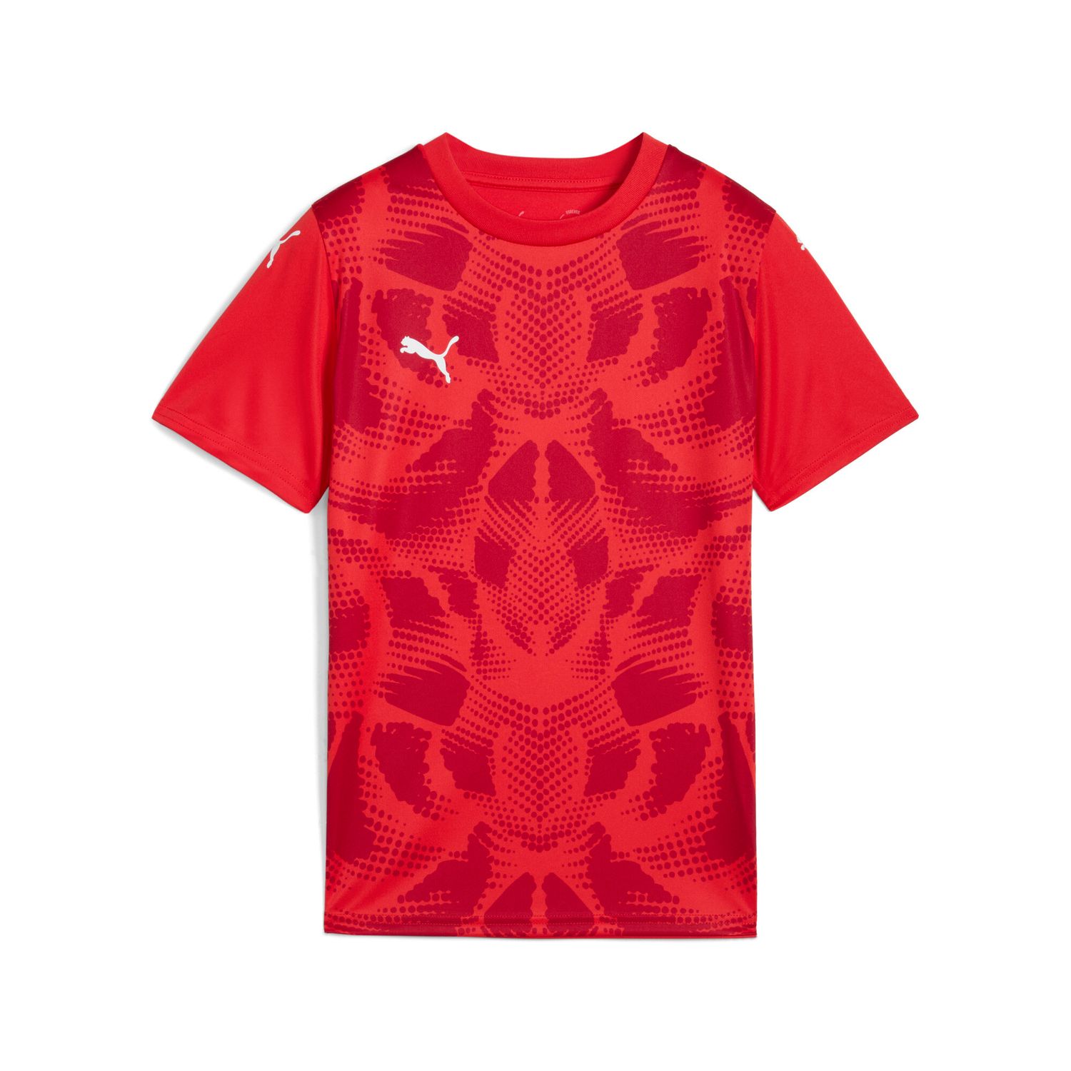PUMA teamULTIMATE Jersey Jr  Football - PUMA Red-PUMA White, 140, Größe: 140, Farbe: PUMA Red-PUMA White