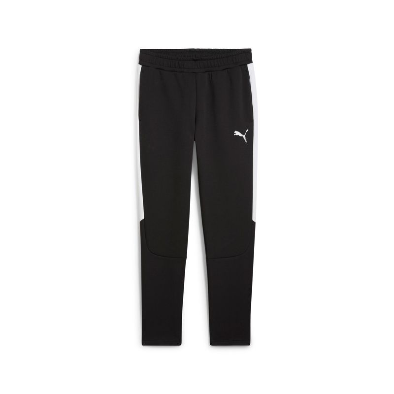 PUMA teamEVOSTRIPE Pants Herren Football - PUMA Black-PUMA Silver-PUMA White, S