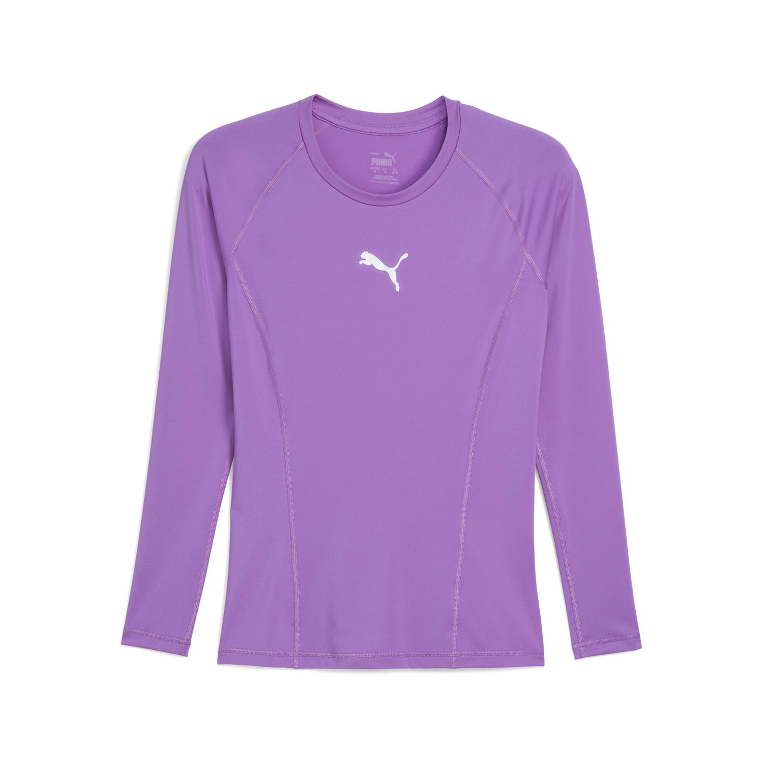 PUMA LIGA Baselayer Tee LS Herren Football - Purple Glimmer, S, Größe: S, Farbe: Purple Glimmer