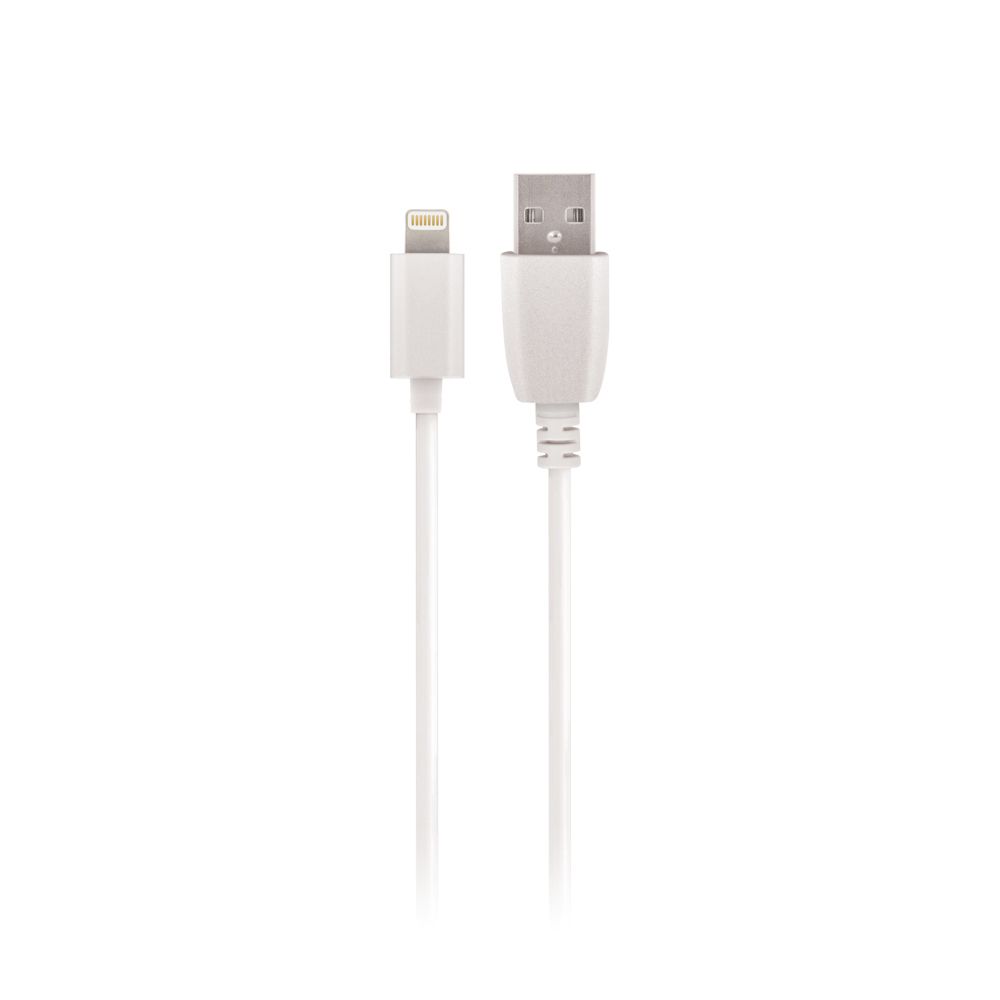 Maxlife Cable USB to Lightning 3m, Farbe: Weiss, Modell: Lightning