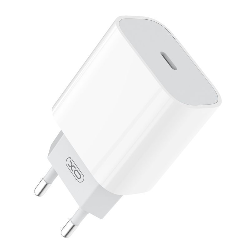 XO Wall Charger L77 PD 20W USB-C, Farbe: Weiss, Modell: USB-C