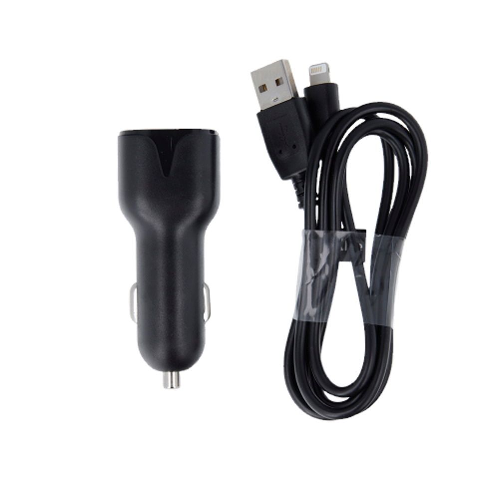 Maxlife Car Charger USB to Lightning, Farbe: Schwarz, Modell: Lightning