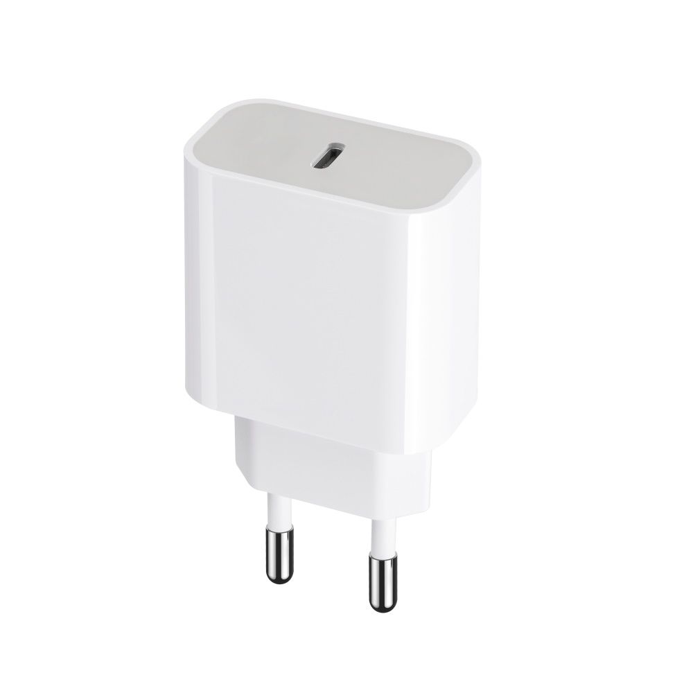 Maxlife Wall Charger PD 20W USB-C, Farbe: Weiss, Modell: USB-C