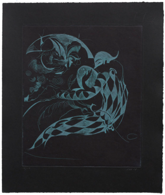 Hellequin (Black Trivelin) - Etching