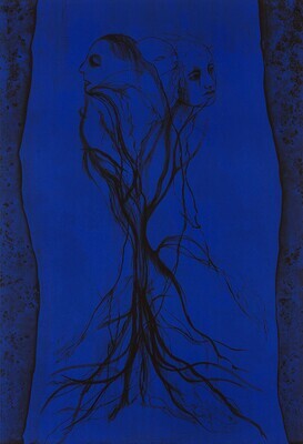 Mater Tree (Blue) - Lithograph