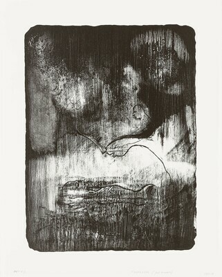 Todeskuss for Munch - Lithograph