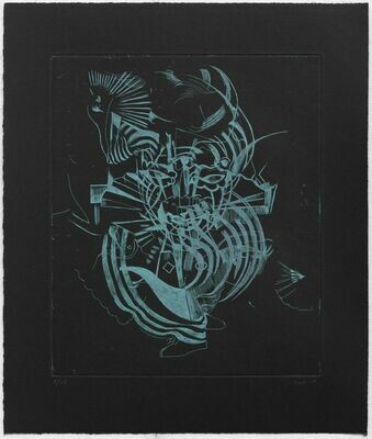 Hellequin (Black Costume) - Etching