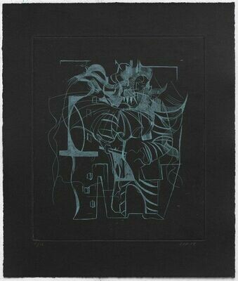 Hellequin (Black House) - Etching