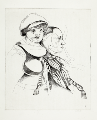 The Inkwell (Zebra) - Etching