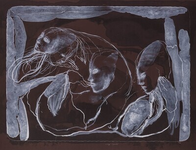 Elegy (Ghost) - Lithograph
