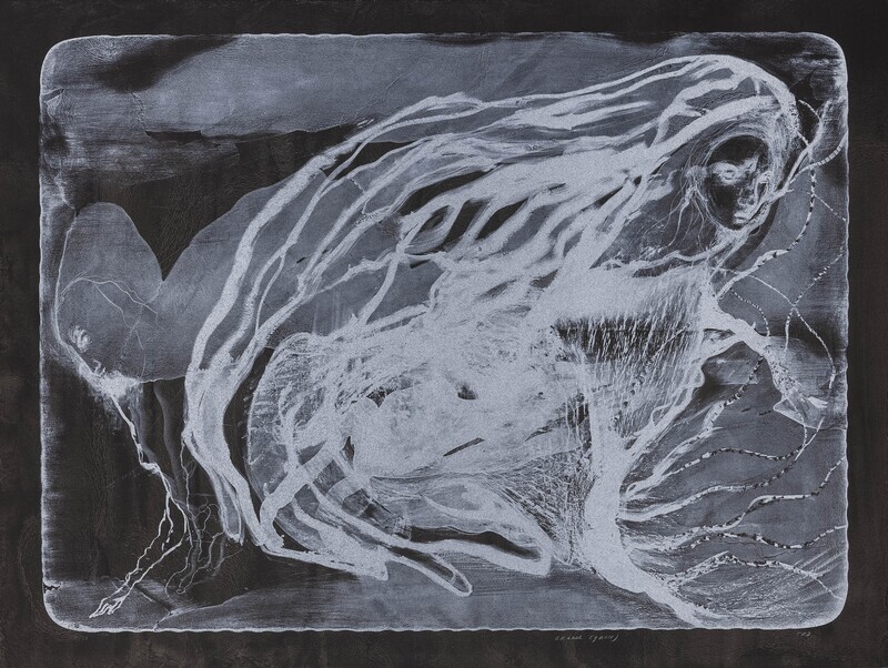 Orakel (Ghost) - Lithograph
