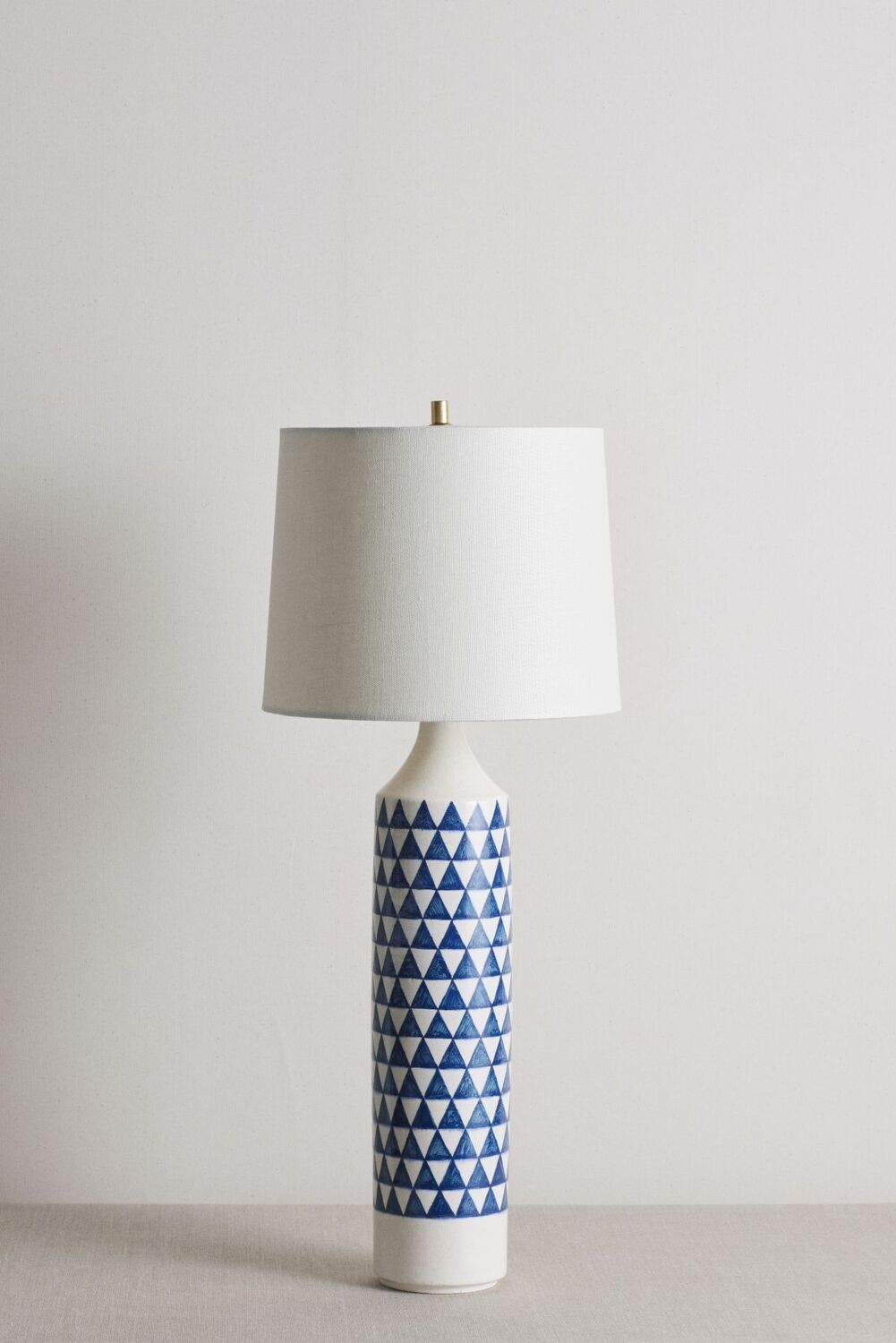 Checkered Lamp (Blue)