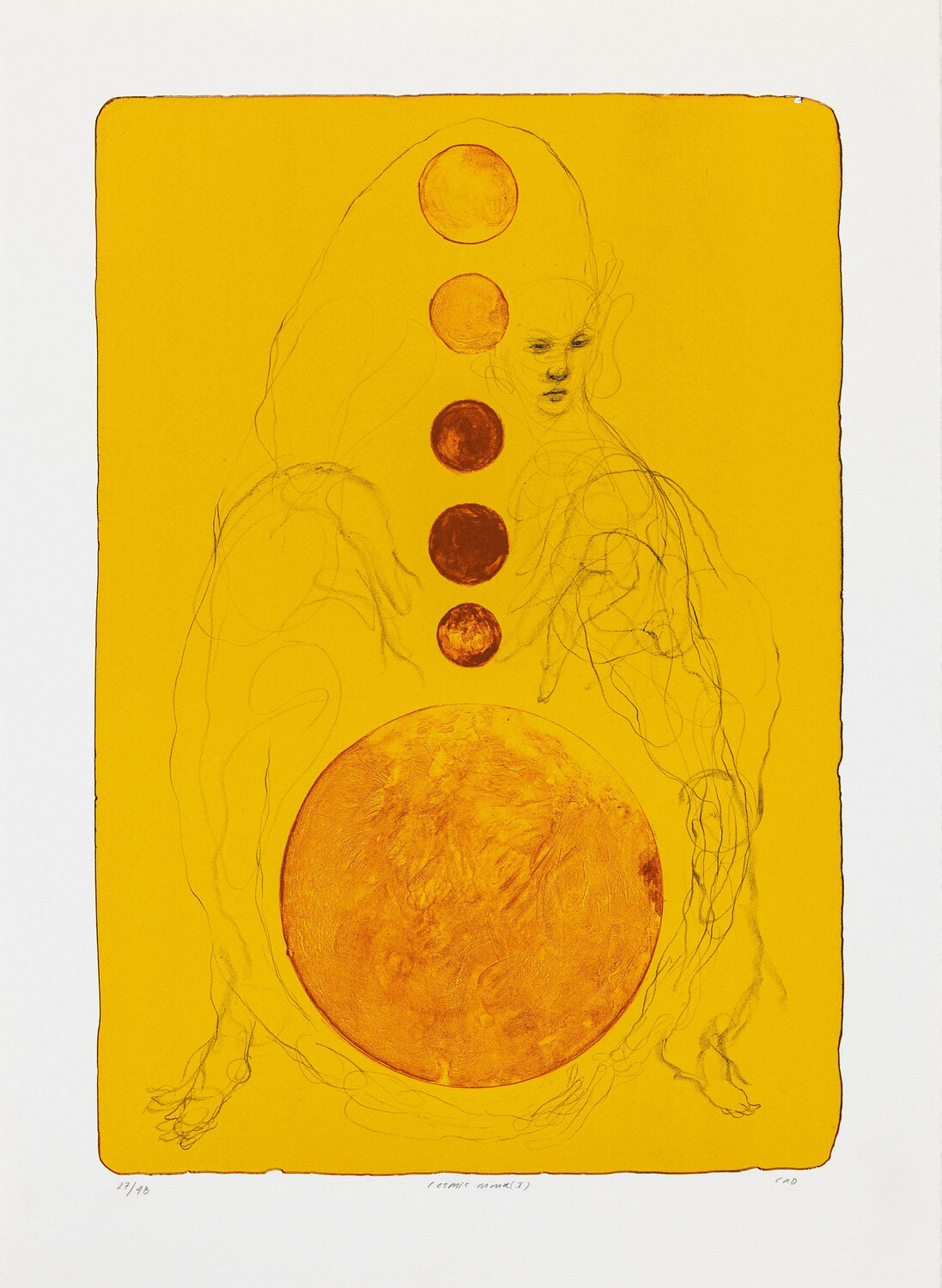 Cosmic Mind (I) - Lithograph