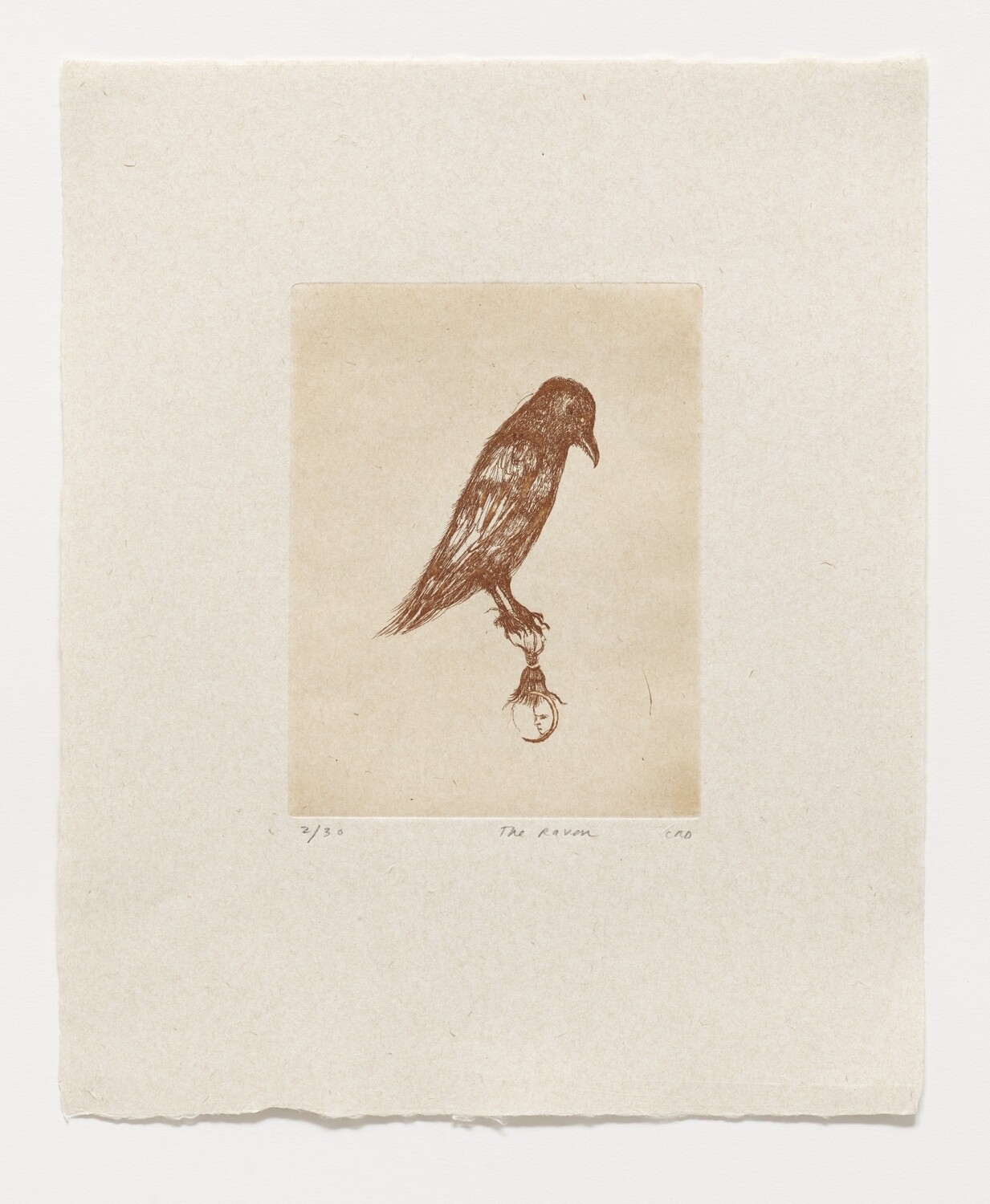 The Raven - Etching