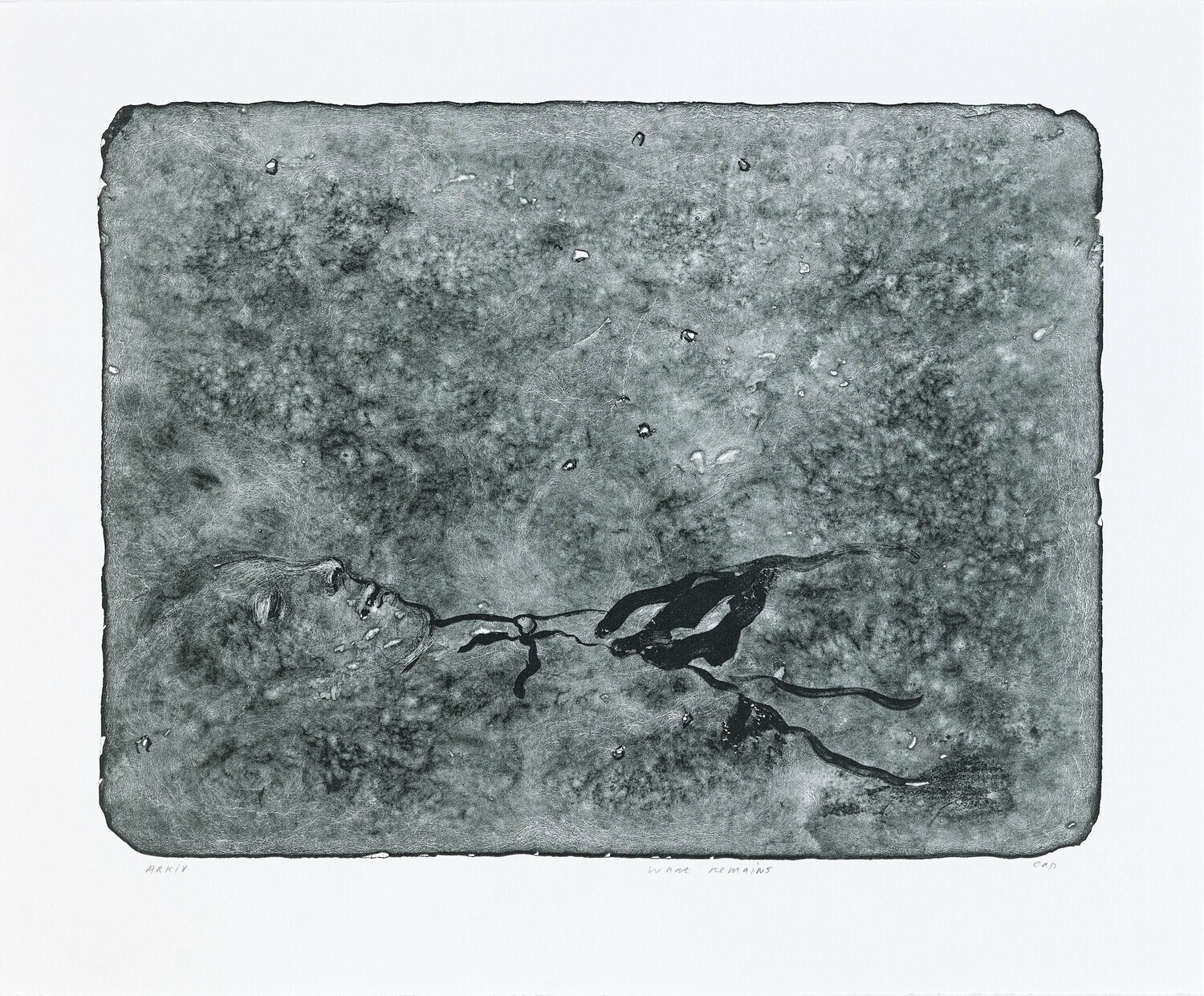 What Remains - Lithograph