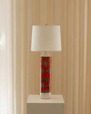 Checkered Lamp (Orange/Turquoise/Red/Green) - CRD1695