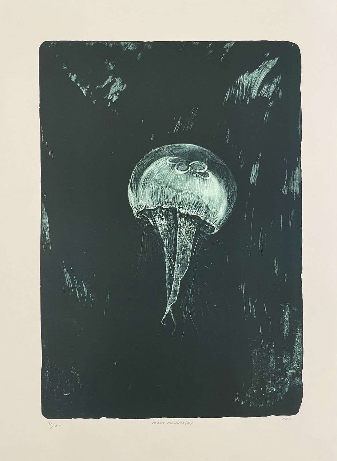 Moon Medusa (I) on KOZO - Lithograph