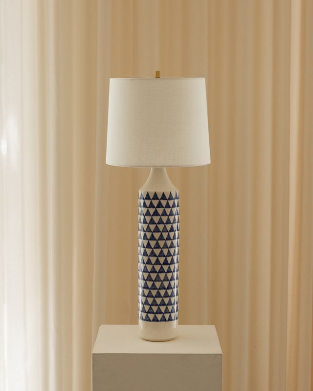 Checkered Lamp (Blue) - CRD102