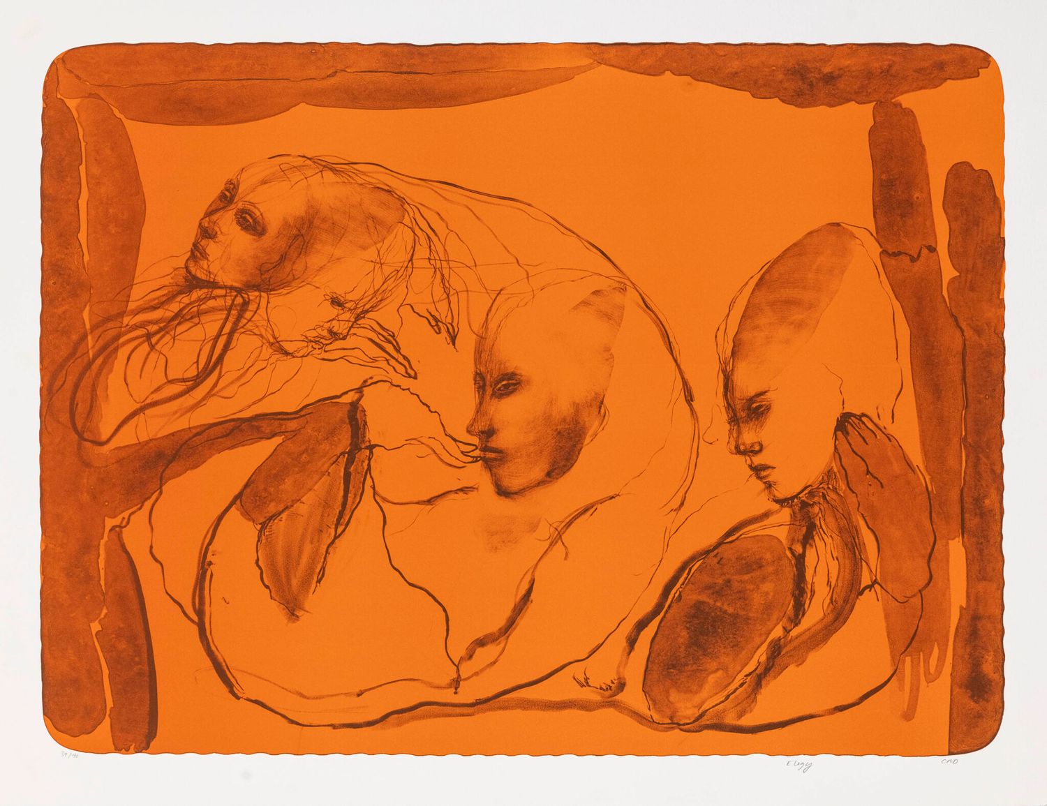 Elegy - Lithograph