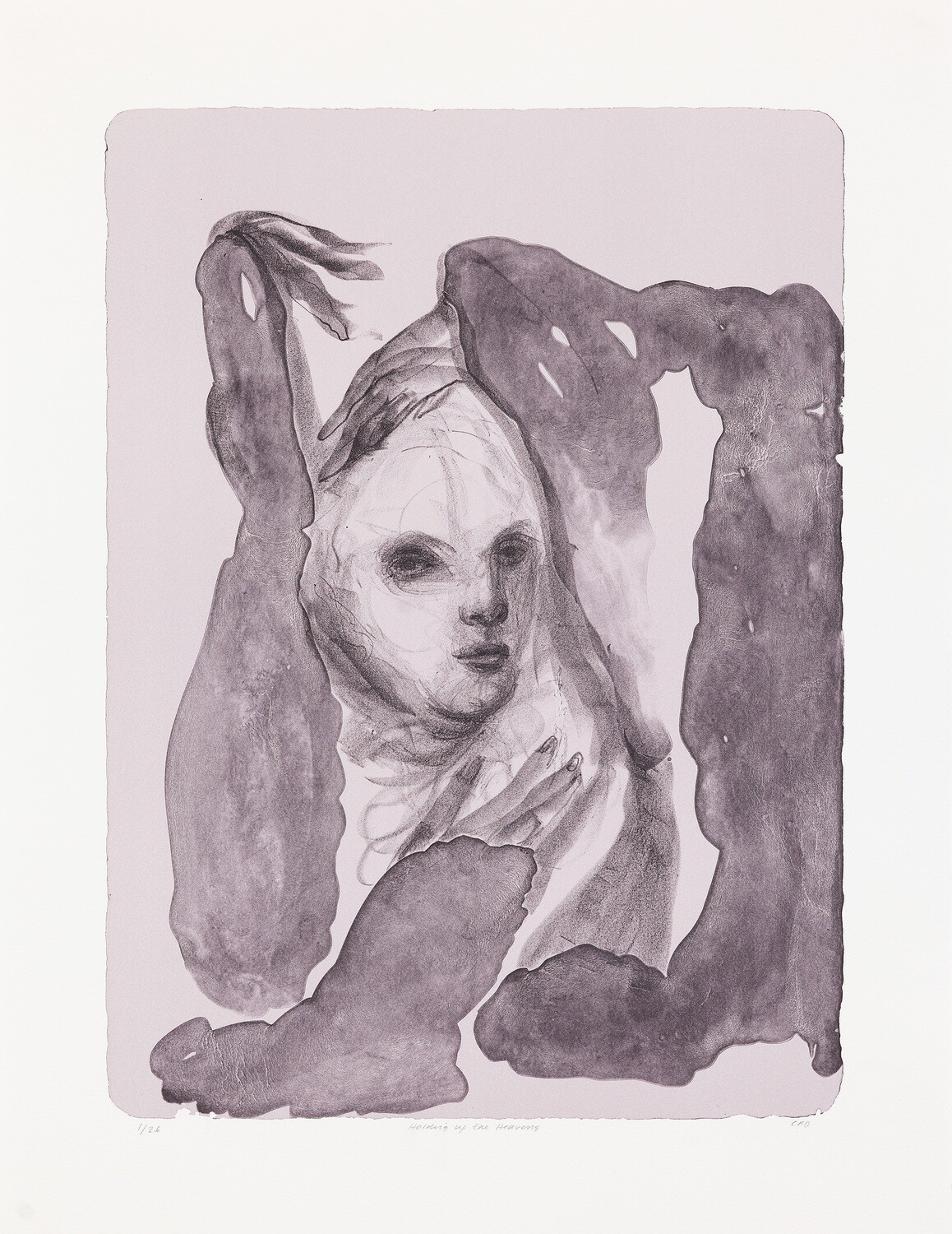 Holding up the Heavens - Lithograph