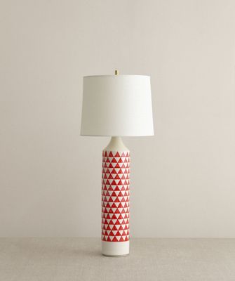 Checkered Lamp (Orange)