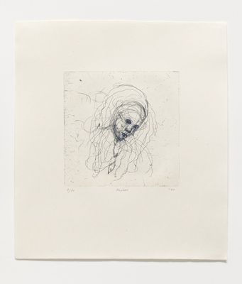 Daphne (Blue) - Etching