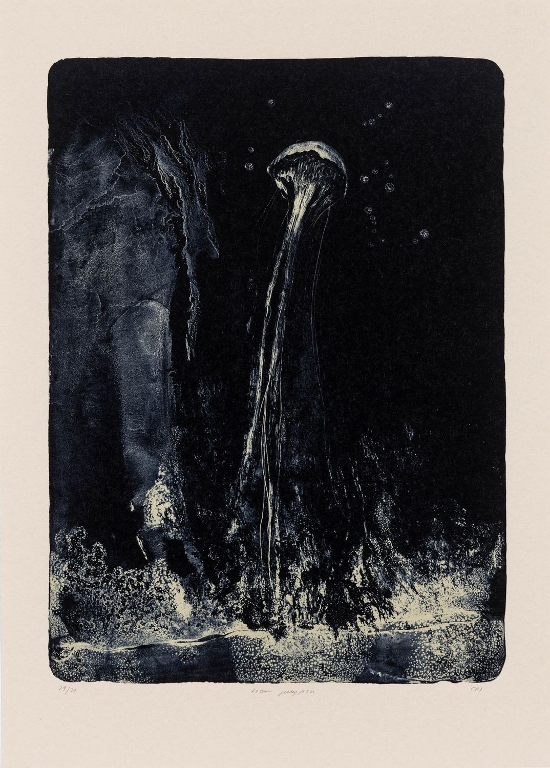 Totem Jellyfish (Carton) (Ed 2/24) - Lithograph