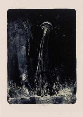 Totem Jellyfish (Carton) (Ed 2/24) - Lithograph