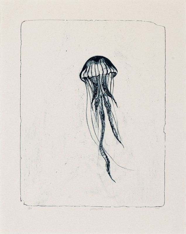 Jellyfish (KOZO) - Lithograph