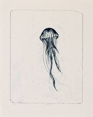 Jellyfish (KOZO) - Lithograph