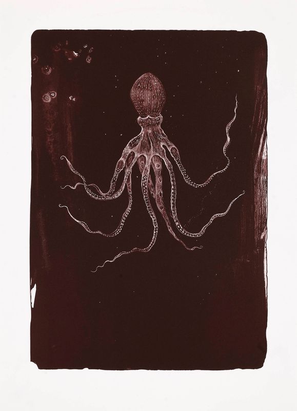 Silent Dweller - Lithograph