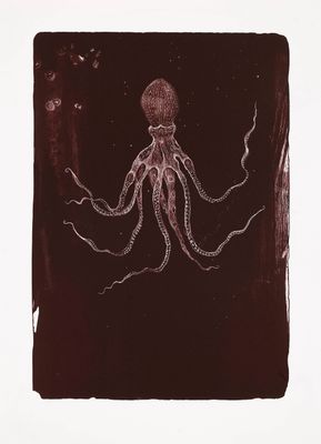 Silent Dweller - Lithograph Silent Dweller - Lithograph