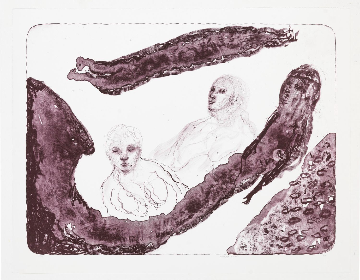 Wakeful Bodies - Lithograph