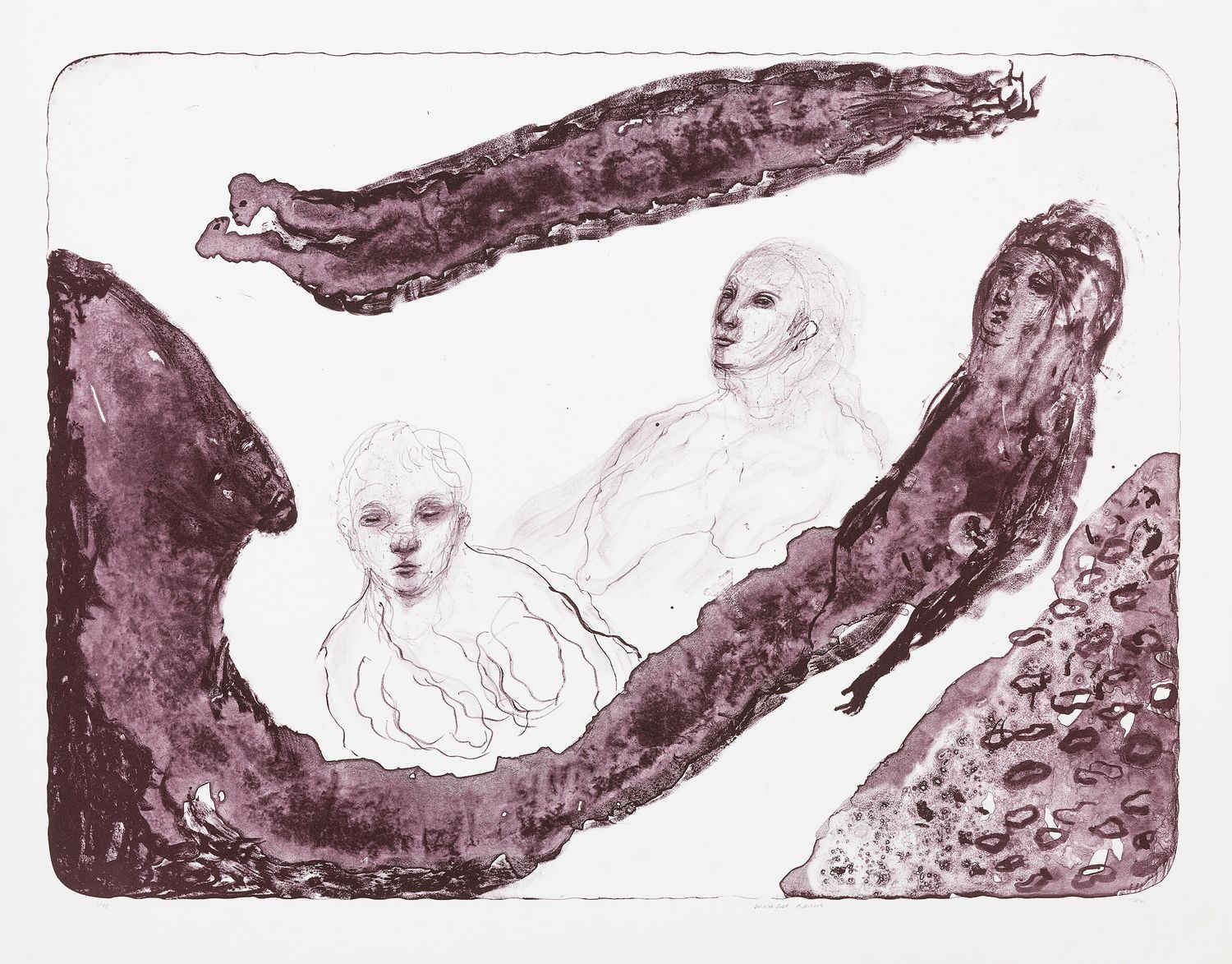 Wakeful Bodies - Lithograph