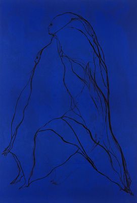 Swoon (Blue) - Lithograph