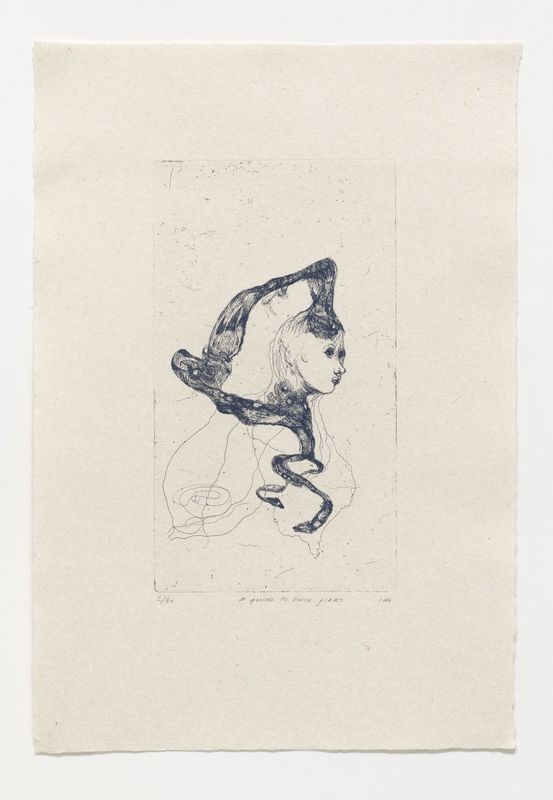 A Guide to Dark Places - Etching