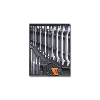 TERMOFORMATO CHIAVI COMBINATE, CHIAVI MASCHIO ESAGONALI PIEGATE E CACCIASPINA