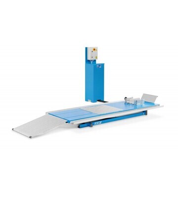 SOLLEVATORE MOTO PORTATA 500 KG CON POMPA ELETTROIDRAULICA A PAVIMENTO