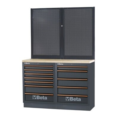 ARREDO 1,3MT PIANO LEGNO 2 MODULI