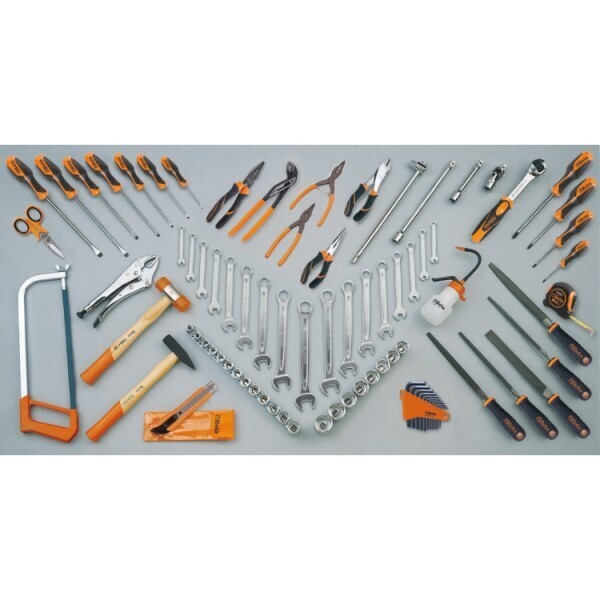 ASSORTIMENTO 85 UTENSILI PER PANNELLATURA ARREDO C45PRO
