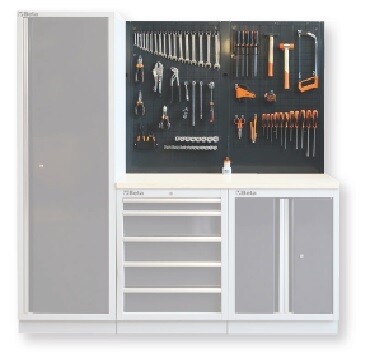 ASSORTIMENTO 85 UTENSILI PER PANNELLATURA ARREDO C45PRO