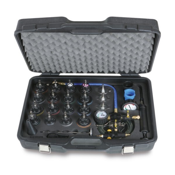 STRUMENTI PER CONTROLLO TENUTA IMPIANTO DI RAFFREDDAMENTO E RIEMPIMENTO CIRCUITO