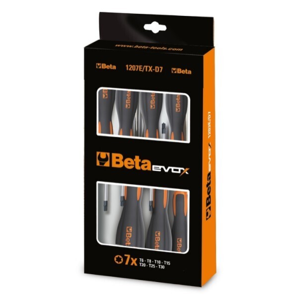 SERIE 7 GIRAVITE PER VITI CON IMPRONTA TORX