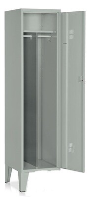 ARMADIO SPOGLIATOIO 2 VANI SPORCO/PULITO, 2  ANTE, 81x50x180 CM